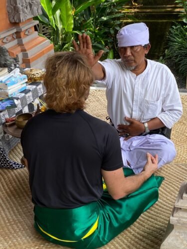 A Series of Rituals for Purification, Palm Reading, and Trauma Healing within Balinese Tradition photo review