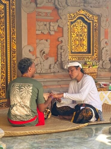 Click to view full screen Purification, Palm Reading, and Trauma Healing within Balinese Tradition photo review