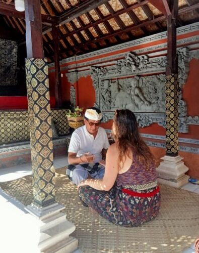 Purification, Palm Reading, and Trauma Healing within Balinese Tradition photo review